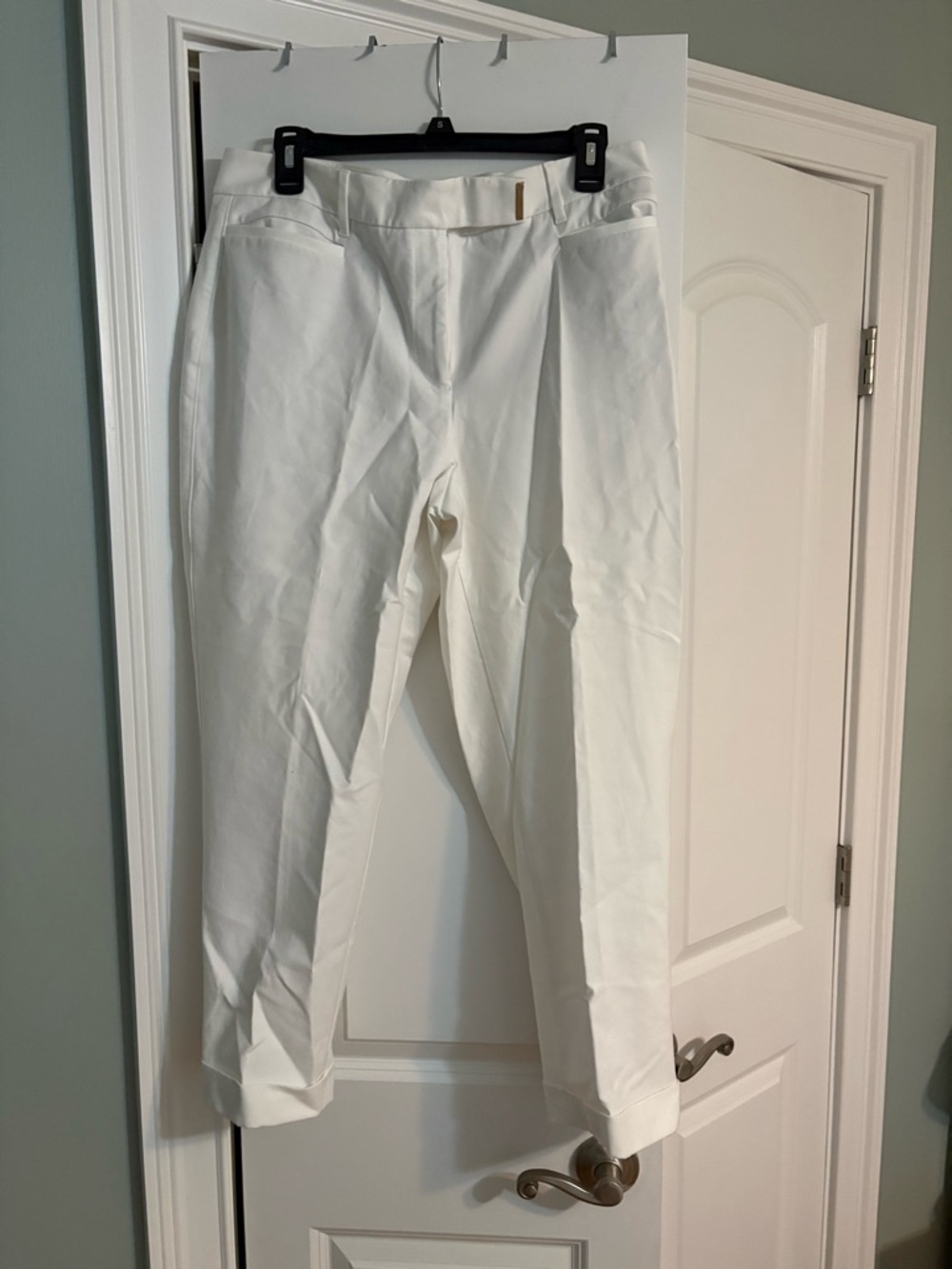 The slim curvy capri pants
